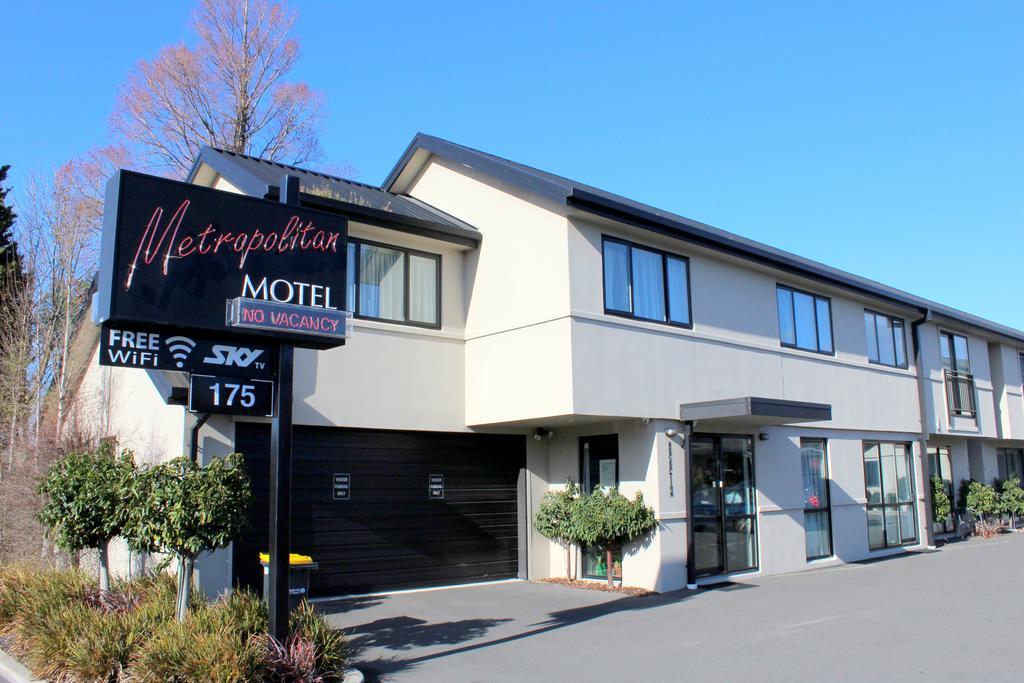 Metropolitan Motel On Riccarton Christchurch Exteriör bild