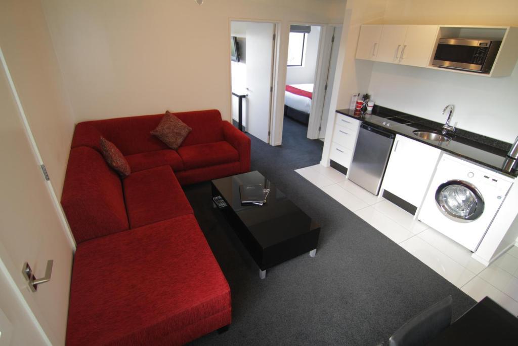 Metropolitan Motel On Riccarton Christchurch Rum bild