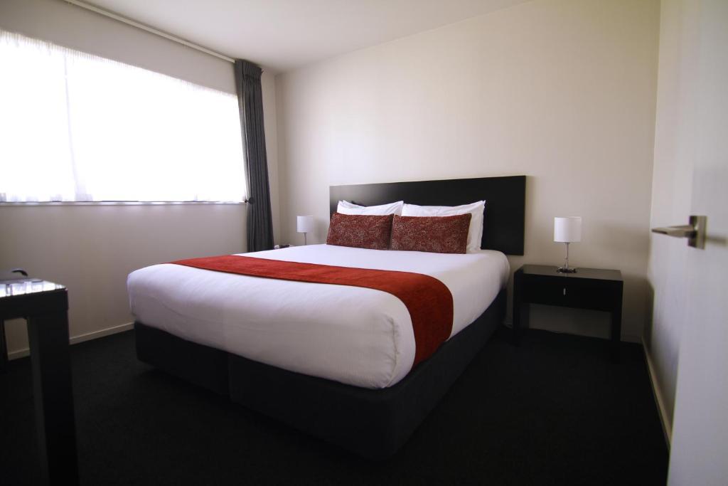 Metropolitan Motel On Riccarton Christchurch Rum bild