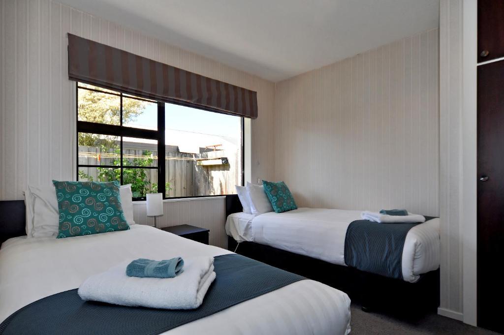Metropolitan Motel On Riccarton Christchurch Rum bild